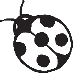Ladybug - pattern - High Resolution PNG