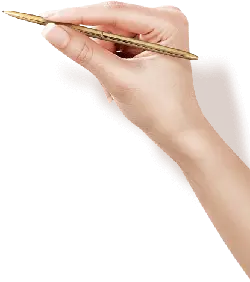 Gold Pen - office - PNG