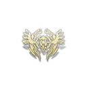 Double Horse Head Badge - logo - No Background PNG