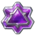 Purple Gemstone - mystical - Transparent Background PNG