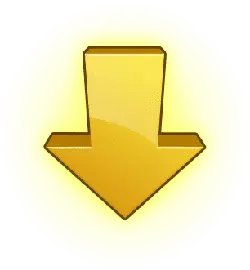 Yellow Arrow - button - High Resolution PNG