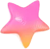 Pink Star - toy - Transparent Background PNG