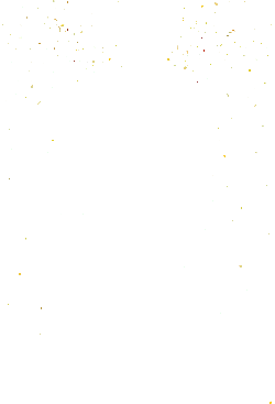 Gold Confetti on Black Background - glitter - No Background PNG