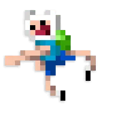 Adventure Time - pixel art - Free PNG