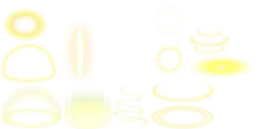 Light Effect Icons Set - gradient - No Background PNG