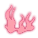 Flame Pattern - pink - art - PNG