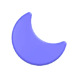 Crescent Moon - night sky - logo - Free Download PNG