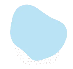 Blue Irregular Shape - No Background PNG