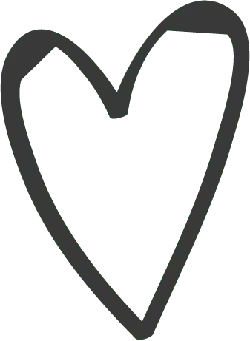 Heart - heart shape - graphic - Transparent Background PNG
