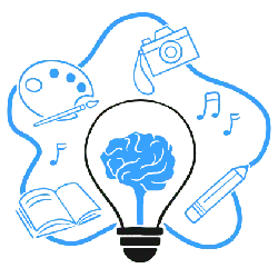 Creative Lightbulb - books - PNG