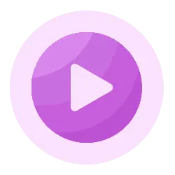 Play Button - icon - Transparent Background PNG