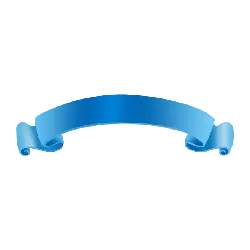 Blue Scroll - Free Download PNG