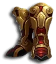 Gold Boots - red - Free Download PNG