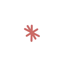 Red Star Shape - red - No Background PNG