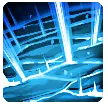 Blue-Toned Architectural Structure - modern - No Watermark PNG