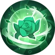 Green Rose Gem - rose - Transparent Background PNG