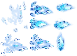 Ice Crystals - Curated PNG