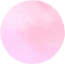 Pink Circle Object - gradient - PNG