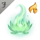 Green Lotus Flame - fire - PNG Images