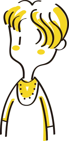 Yellow Haired Little Person - little person - No Watermark PNG