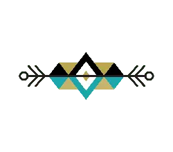 Geometric Arrow Pattern - modern - High Resolution PNG