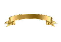 Gold Scroll - gold - Lossless PNG