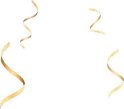 Gold Ribbons - PNG Images