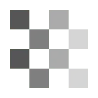 Black Square Pattern - minimalist - PNG