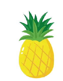 Pineapple - yummy - juicy - PNG
