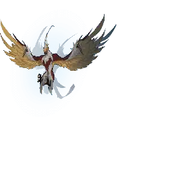 Flame Phoenix - mythical creature - Transparent Layer PNG