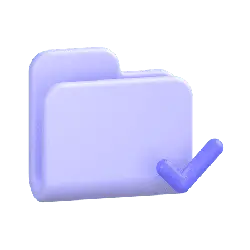 Folder Icon - purple - design - Free PNG