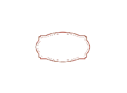 Red Border Decorative Pattern - PNG Images