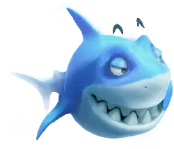 Smiling Shark - happy - PNG Images