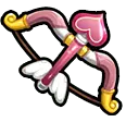 Heart Bow and Arrow - cartoon - High Resolution PNG