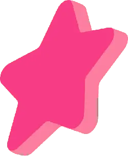 Pink Star - graphic design - Free Download PNG