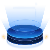 Blue Energy Disc - technology - No Watermark PNG