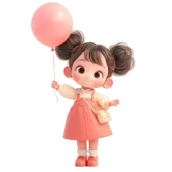 Balloon Girl - balloon - PNG Images