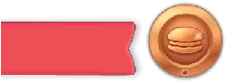 Hamburger Badge - icon - No Background PNG
