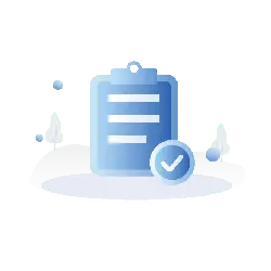 Blue Clipboard - list - Free PNG