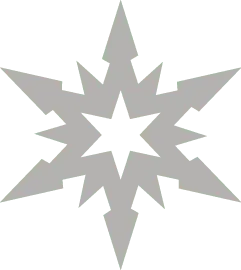 Star Pattern - sharp - No Background PNG