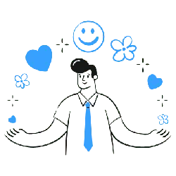 Smiling Man - happiness - PNG