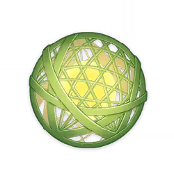 Geometric Art Sculpture - lines - High Resolution PNG