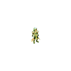 Green Elf Warrior - green - PNG