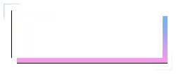 Colored Border Rectangle - abstract art - Transparent Background PNG