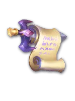 Magic Scroll - adventure - No Background PNG