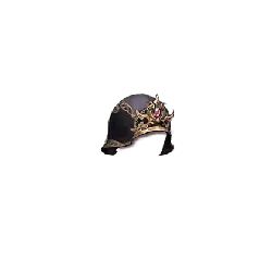 Black and Gold Crown Helmet - helmet - Free Download PNG