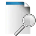 Document Search - icon - High Resolution PNG