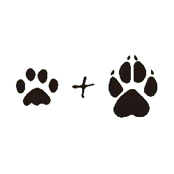 Paw Print Symbol - logo - Free PNG
