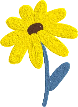 Sunflower - painting - No Watermark PNG