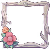 Floral Frame - frame - Transparent Layer PNG
